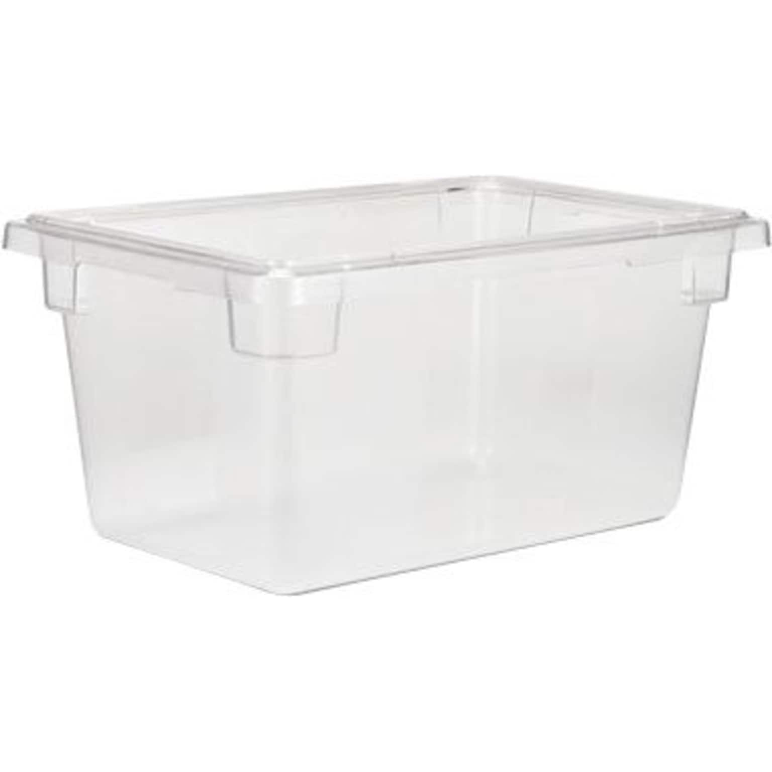 Rubbermaid® Clear Food/Tote Box, 5 Gallon