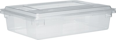Rubbermaid® Food Storage Container, 8-1/2 Gallon, 6 High, Clear