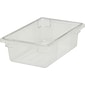 Rubbermaid Food Storage Container, 12-1/2 Gallon, 9" High, Clear