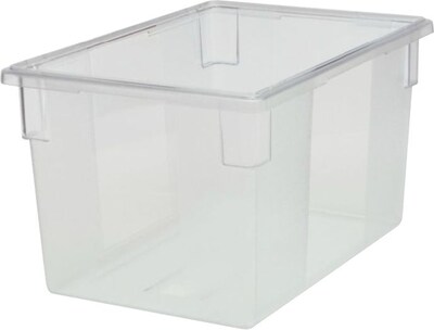 Rubbermaid® Food Storage Box, 21-1/2 Gallon, 15 High, Clear