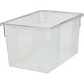 Rubbermaid® Food Storage Box, 21-1/2 Gallon, 15 High, Clear