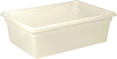Rubbermaid® Food Storage Box, 12-1/2Gal., 9 High, White