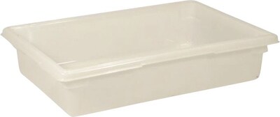 Rubbermaid® Food Storage Box, 8-1/2Gal., 6 High, White
