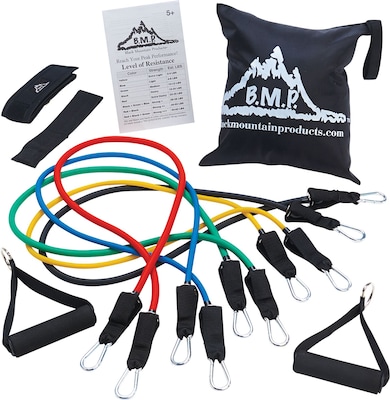 Black Mountain Products® Resistance Bands; Stackable Set of 5