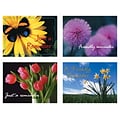 Generic Assorted Postcards; for Laser Printer; Flower Groups, 100/Pk