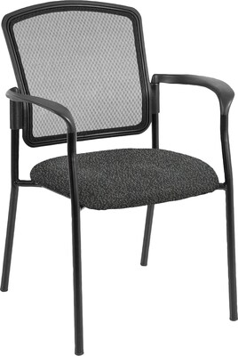 Raynor Eurotech Dakota 2 Vinyl/Mesh Guest Chair, Basis Fog