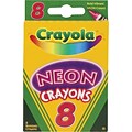 Crayola® Neon Crayons, 8/Pack