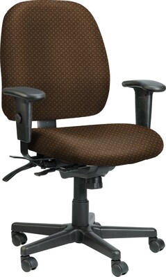 Raynor Eurotech Fabric 4 x 4 Multi-function Task Chair, Tangent Roulette