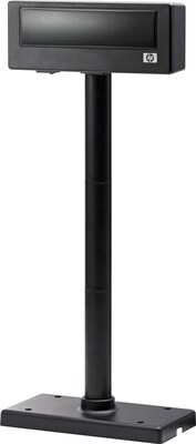 HP FK225AT VFD Customer Display Pole; 7.62cm (H) x 22.86cm (W) x 29.21cm (D)