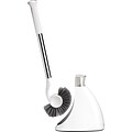 simplehuman® Toilet Brush With Caddy, White