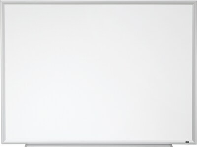 3M Porcelain Dry Erase Board, Aluminum Frame, 72" x 48" (DEP7248A)