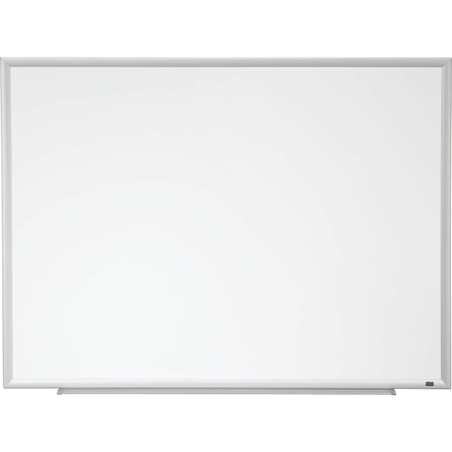 3M Porcelain Dry Erase Board, Aluminum Frame, 72 x 48 (DEP7248A)