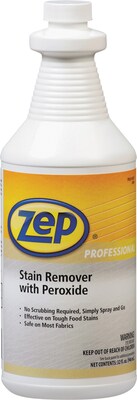 Zep® Professional Cleaners; Stain Remover with Peroxide, 1 Quart