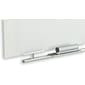 Iceberg Clarity Glass Dry-Erase Board, Aluminum Brackets, Frameless, 48"W x 36"H (ICE31140)