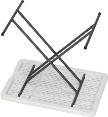 Iceberg IndestrucTables Too™ 1200 Series Personal Folding Table, Platinum/Gray