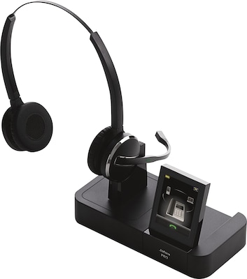 Jabra® Pro 9465 Duo 1.9GHz Wireless Headset with Noise-Canceling Microphone
