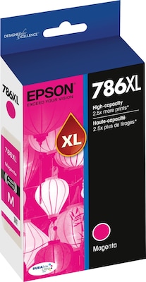 Epson T786XL Magenta High Yield Ink Cartridge