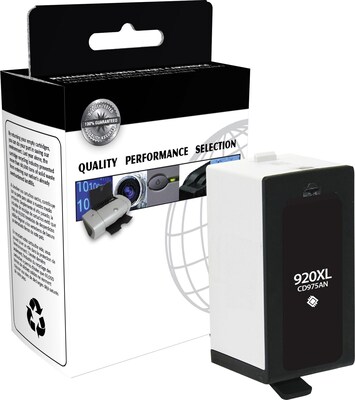 Clover Imaging Group Remanufactured Black High Yield Ink Cartridge Replacement for HP 920XL (CD975AN)