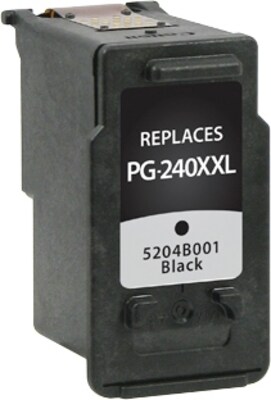 Quill Brand Remanufactured Black Extra High Yield Ink Cartridge Replacement for Canon PG-240XXL (520