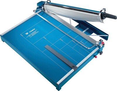 Dahle Premium Guillotine Paper Trimmer, 21.6", Blue (567)