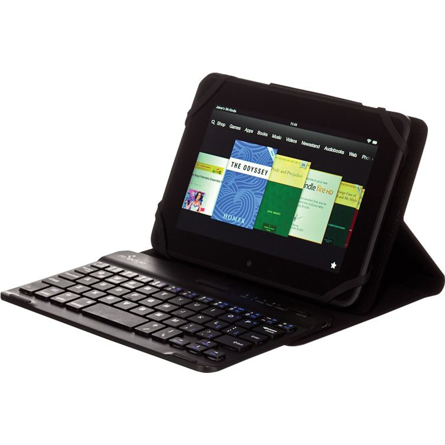 M-Edge Universal Stealth Pro Keyboard Case for 7 - 8 Tablets, Black