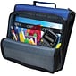 Case It 2" 3-Ring Zipper Binders, Blue (LT-007BLU)