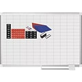 Bi-Office Steel Dry-Erase Whiteboard, Aluminum Frame, 3 x 2 (MA0392830A)