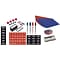 MasterVision Magnetic Board Accessory Kit, Blue/Red