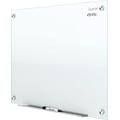 Quartet® Infinity™ Glass Magnetic Marker Board, White, Frameless, 2W x 1 1/2H (G2418W)