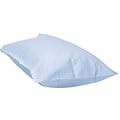 Medical Arts Press Disposable Blue Pillowcases, Tissue/Poly, 21x30, 100/Case