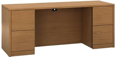 HON® 10500 Series Double Credenza, Harvest, 29 1/2H x 72W x 24D (H105900CC)