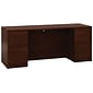 HON® 10500 Series Double Credenza, Mahogany, 29 1/2"H x 72"W x 24"D (H105900NN)