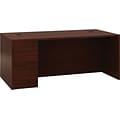 HON 10500 Series Left Pedestal Desk, 2 Box/1 File Drawer, 72W, Mahogany Finish NEXTExpress NEXT2019