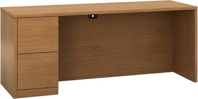 HON® 10500 Series Left Credenza, Harvest, 29 1/2H x 72W x 24D