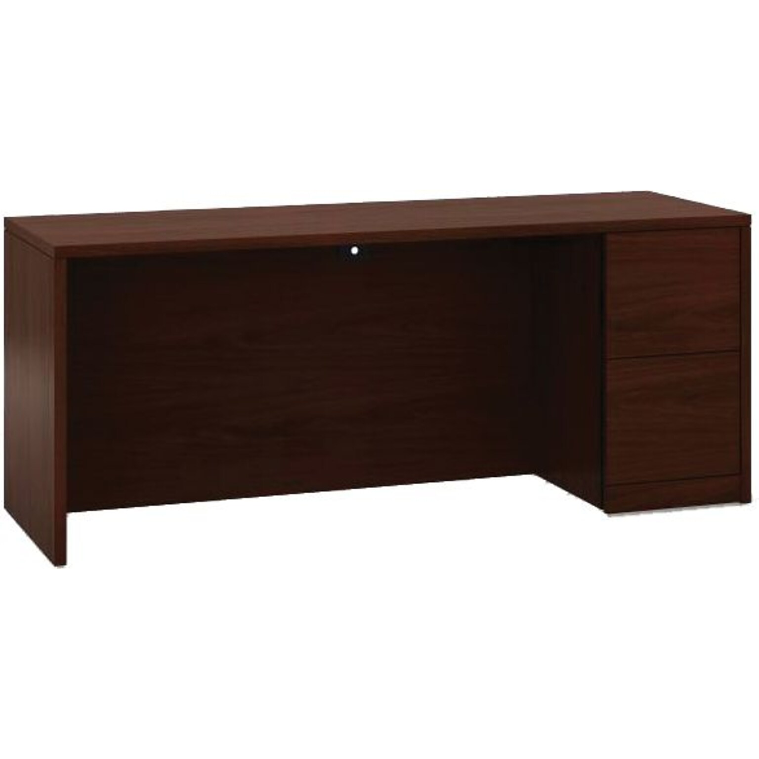 HON® 10500 Series Right Credenza, 72W, Mahogany, 29 1/2H x 72W x 24D (H105903RNN)