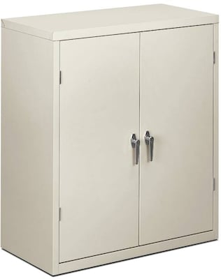 HON® Brigade® Steel Storage Cabinet, Assembled, 42Hx36Wx18D", Light Gray