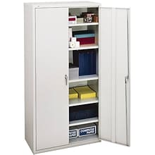 HON Brigade 5-Shelf Storage Cabinet, Light Gray, 72H x 36W x 18 1/8D NEXT2017