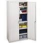 HON Brigade 5-Shelf Storage Cabinet, Light Gray, 72"H x 36"W x 18 1/8"D NEXT2017