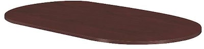 HON® Preside Laminate Oval Conference Tabletop, 60W, Mahogany, 1 1/8H x 60W x 30D