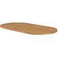 HON® Preside Laminate Oval Conference Tabletop, 60"W, Harvest, 1 1/8"H x 60"W x 30"D