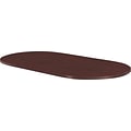 HON® Preside Laminate Oval Conference Tabletop, 96W, Mahogany, 1 1/8H x 96W x 48D