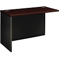 Mahogany/Charcoal 48x24 Left Return for HON® 38000 Modular Series