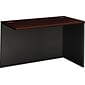 Mahogany/Charcoal 48x24" Right Return for HON® 38000 Modular Series