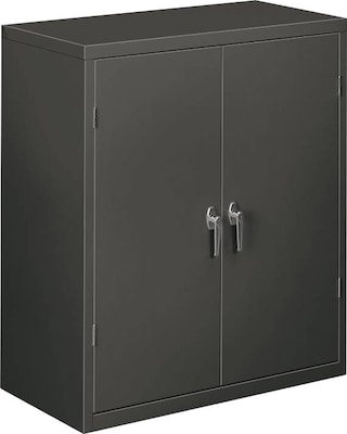 HON® Brigade® Steel Storage Cabinet, Assembled, 42Hx36Wx18D", Charcoal