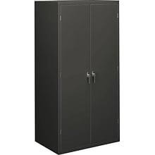 HON® Brigade 5-Shelf Storage Cabinet, Charcoal, 72H x 36W x 24 1/8D