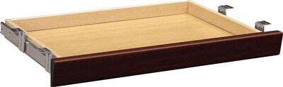 HON® Center Drawer for Double Pedestal Desk, Mahogany Finish