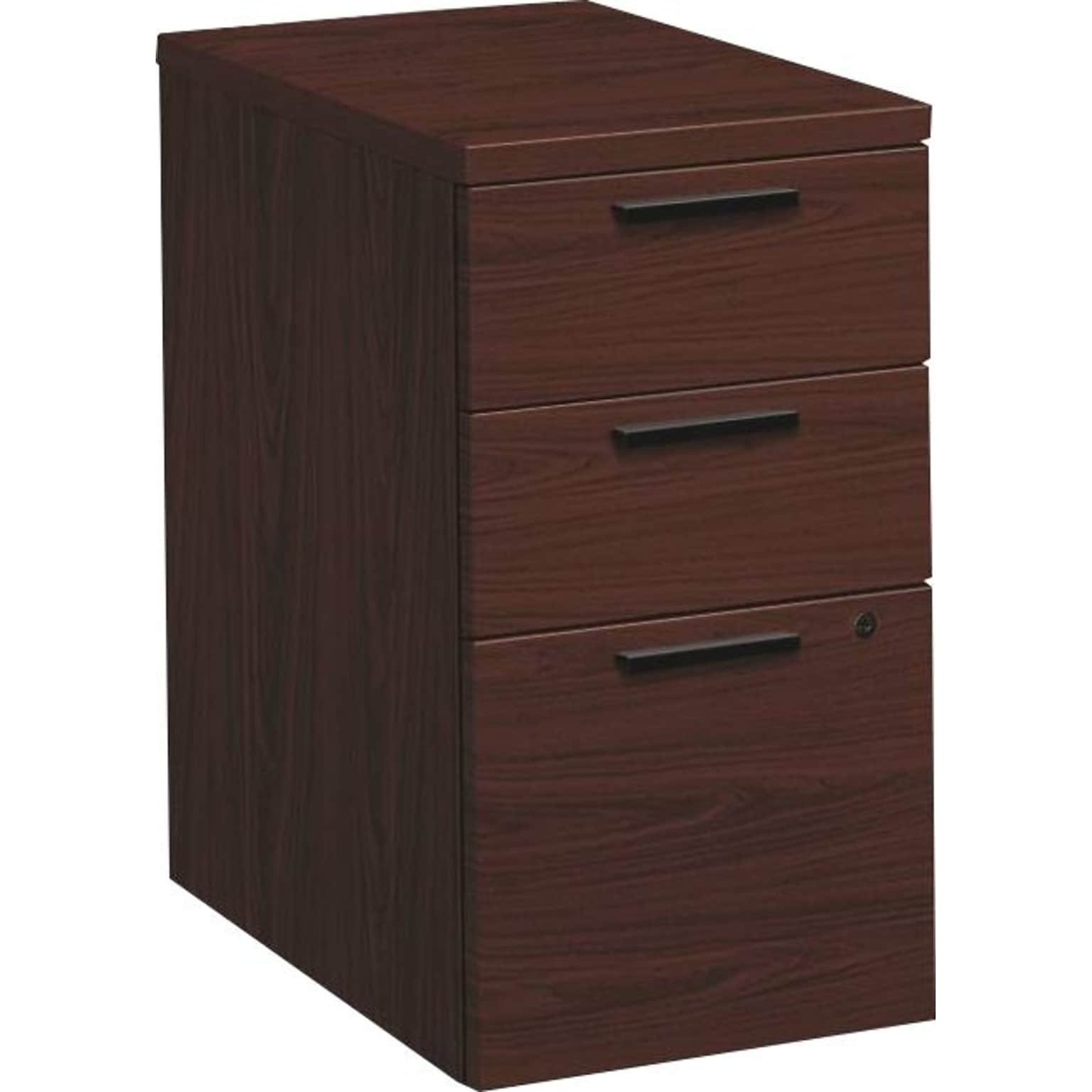 HON 10500 Series Mobile Pedestal, 2 Box/1 File Drawer, 15-3/4W, Mahogany Finish NEXT2018 NEXTExpress