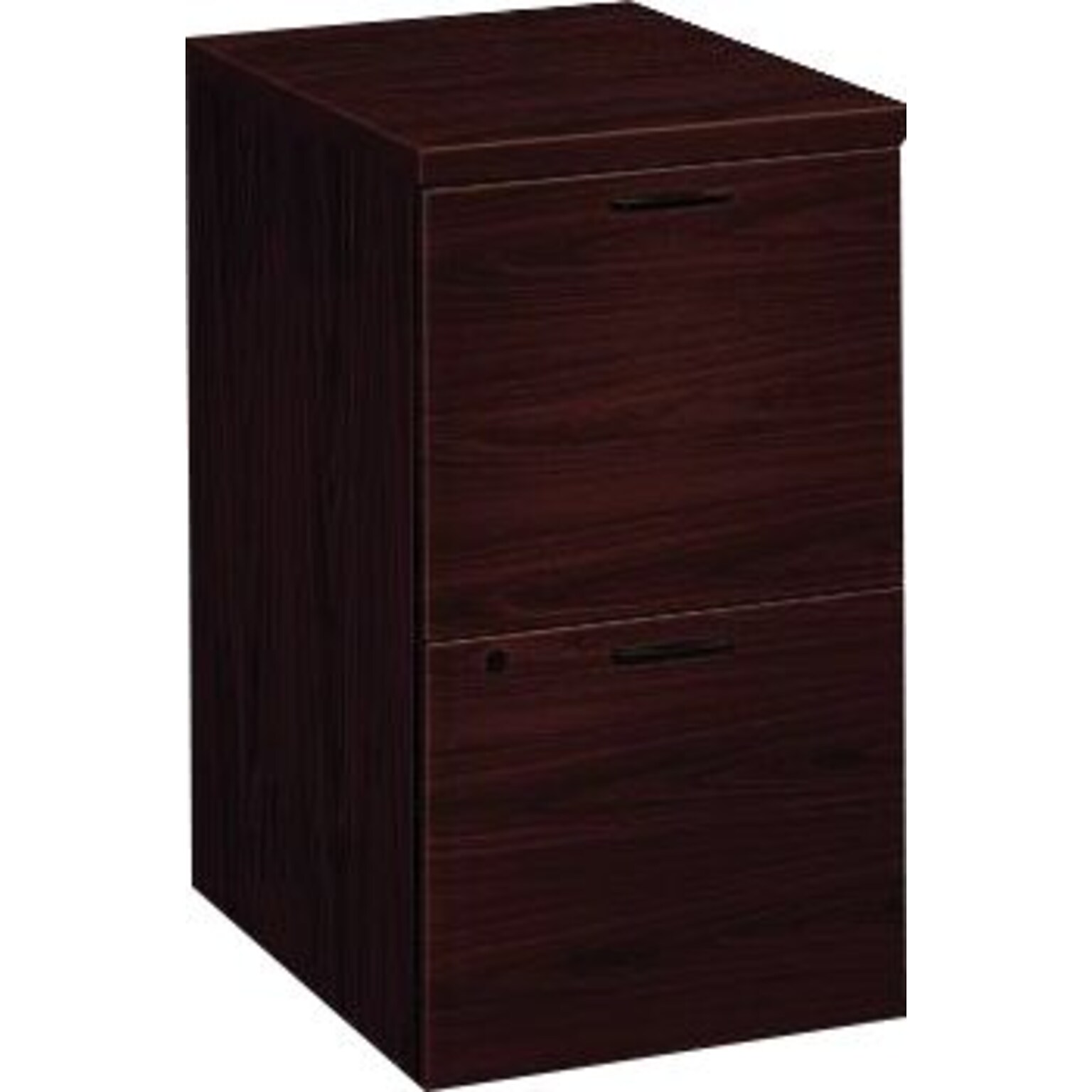 HON 10500 Series Mobile Pedestal, 2 File Drawers, 15-3/4W x 22-3/4D, Mahogany Finish NEXT2018 NEXTExpress