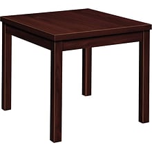 HON® Reception Room Furniture in Mahogany Finish, End Table