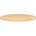 Self-Edge Round Hospitality Table Top, 42 Dia., Natural Maple